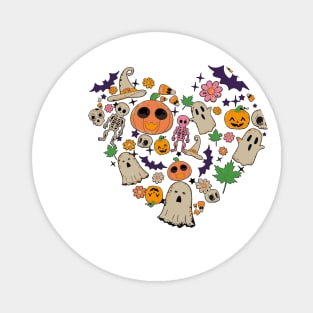 Ghost Halloween Apparel Magnet